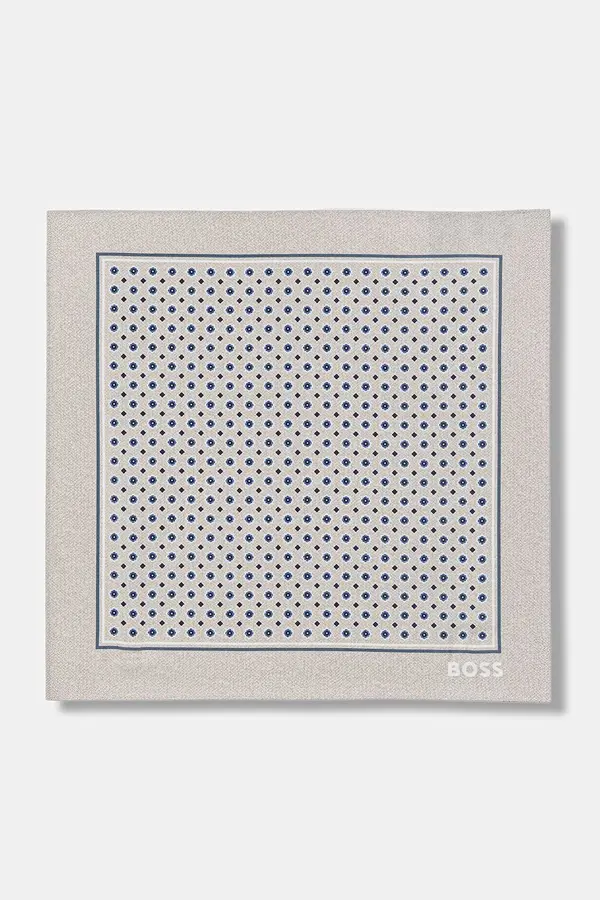 Boss BOSS džepna maramica za muškarce svilena POCKET SQ. ONE