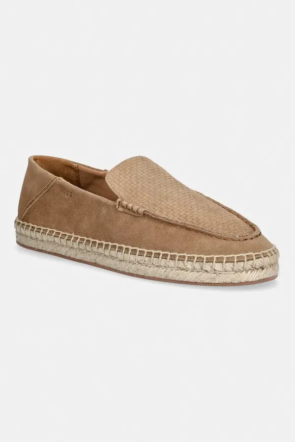 Boss BOSS espadrile za muškarce od brušene kože Madeira