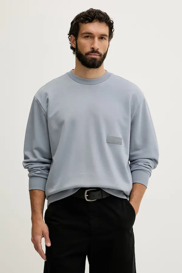 BOSS Green BOSS Green dukserica za muškarce s pamukom SW_Crewneck