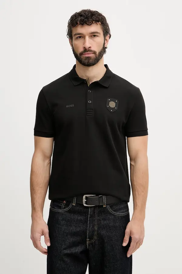 BOSS Green BOSS Green polo muški od pamuka