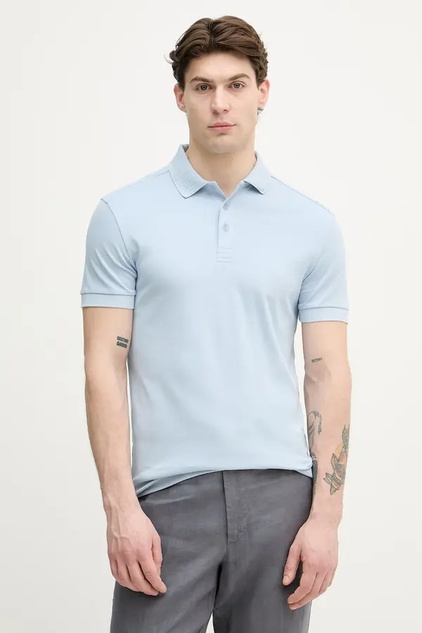 BOSS Green BOSS Green polo za muškarce od pamuka