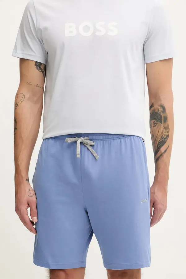 BOSS BOSS homewear kratke hlače muške od pamuka s elastanom Mix&Match Short CW