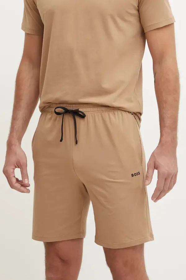 BOSS BOSS homewear kratke hlače za muškarce od pamuka s elastanom Mix&Match Short CW