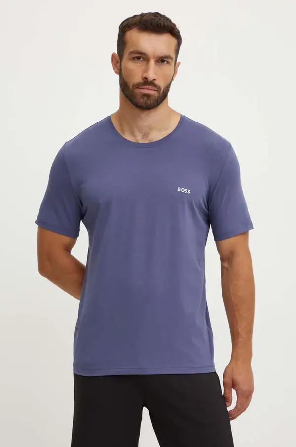 BOSS BOSS homewear majica kratkih rukava muška od pamuka s elastanom Mix&Match T-Shirt R