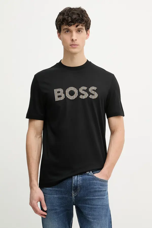 Boss BOSS majica za muškarce od pamuka Thompson 41
