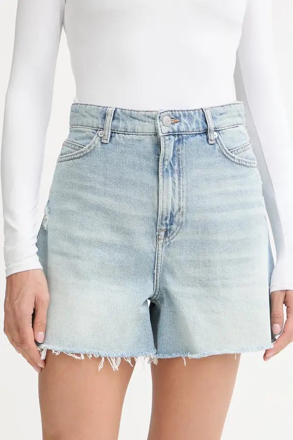BOSS Orange BOSS Orange kratke hlače za žene od trapera C SHORTS