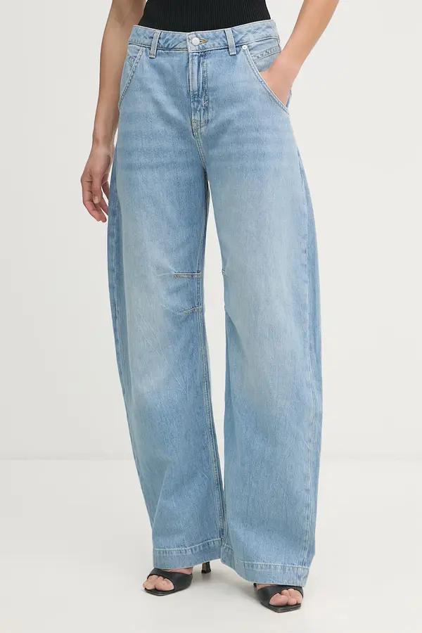 Boss BOSS Orange ženske relaxed fit traperice C SLOUCHY BALOON
