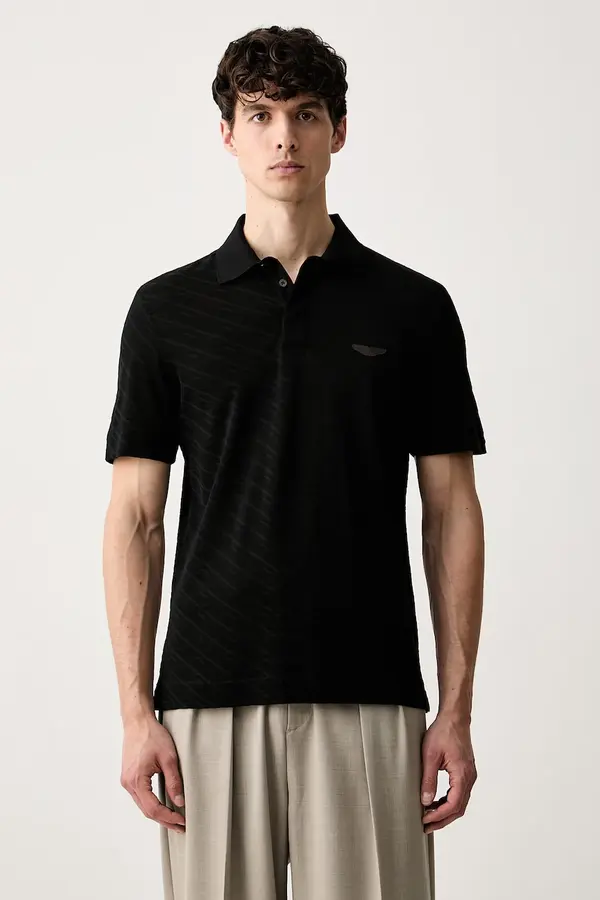 BOSS BOSS polo majica za muškarce od pamuka BOSS x Aston Martin