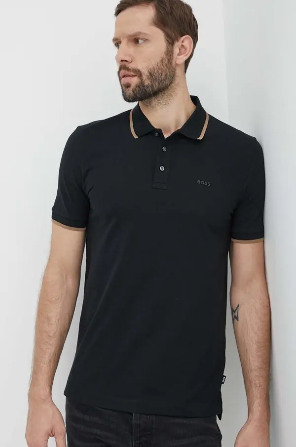BOSS BOSS polo majica za muškarce od pamuka Parlay 190