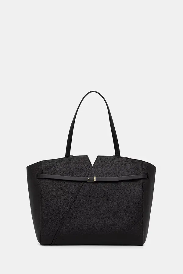 Boss BOSS shopper torba za žene kožna BOSS REVERS TOTE