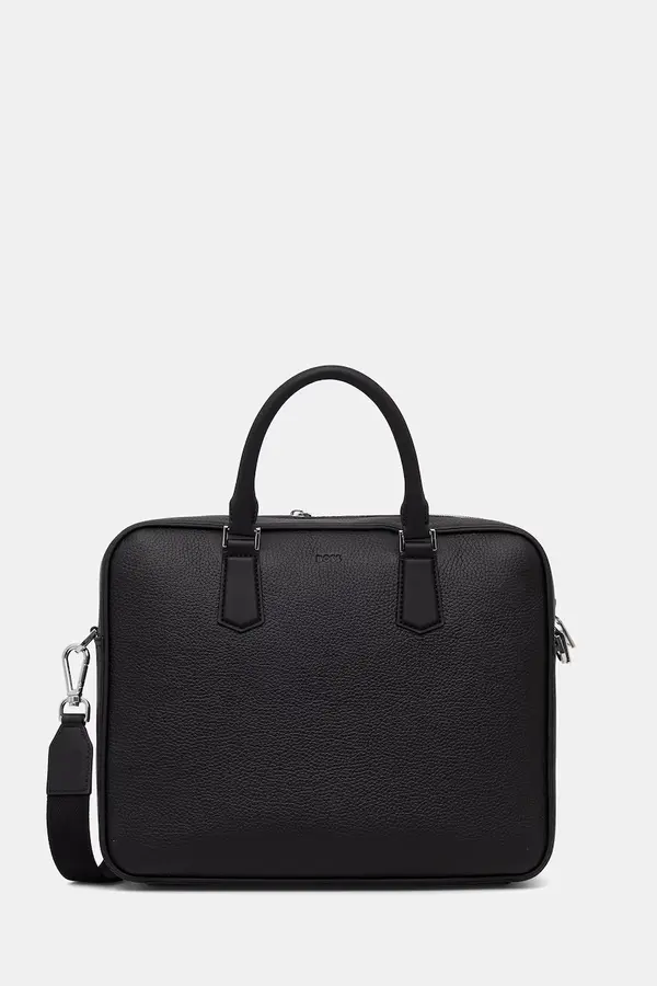 BOSS BOSS torba za laptop muška kožna New Crosstown_Doc