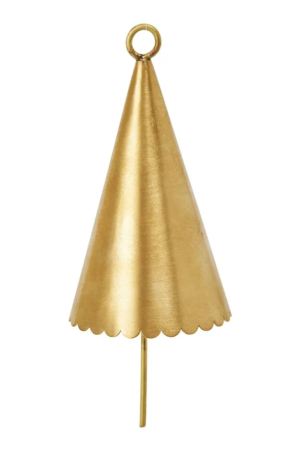 Ferm Living Božićni privjesak ferm LIVING Cone Bell 12 cm 2-pack