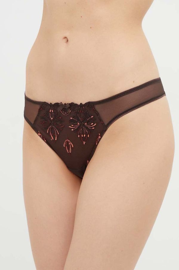 Chantelle Brazilke Chantelle boja: smeđa, providne