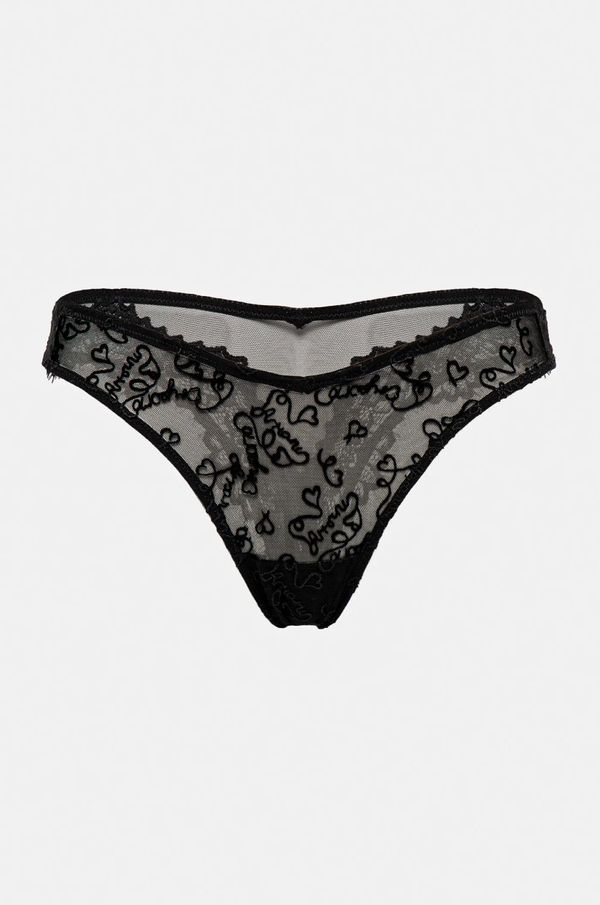 Emporio Armani Underwear Brazilke Emporio Armani Underwear boja: crna, od čipke, 164856 4F211