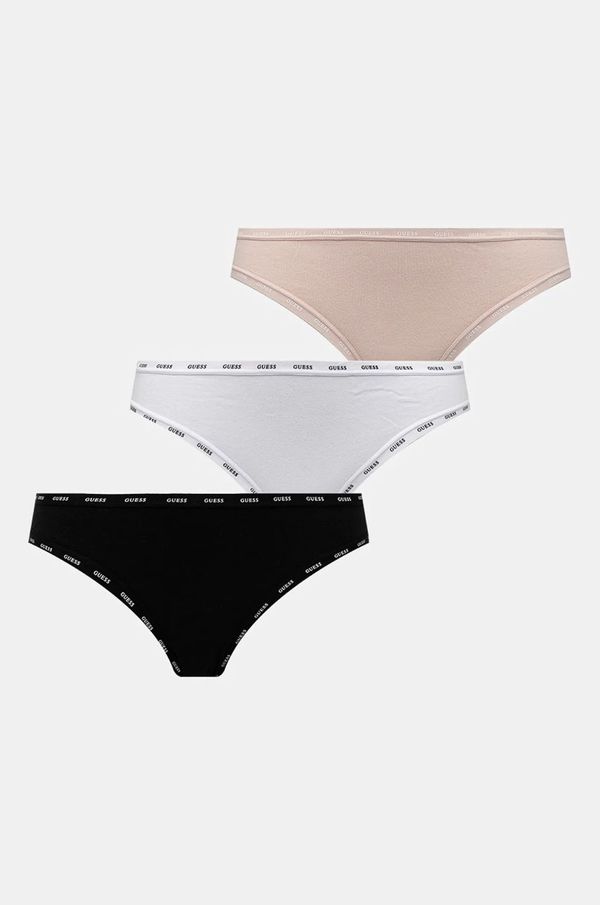 Guess Brazilke Guess 3-pack boja: bijela, od pamuka, O5RG11 K6YW1