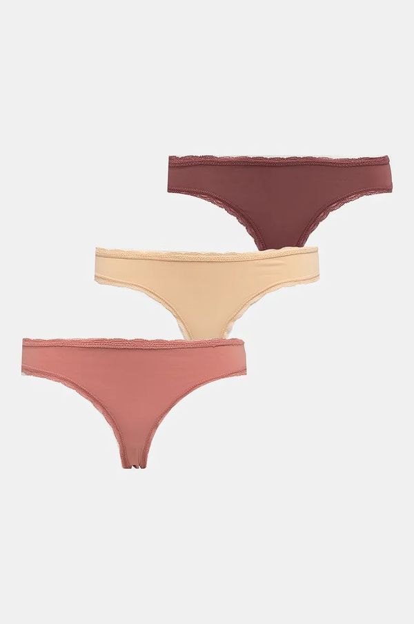 Guess Brazilke Guess 3-pack boja: ružičasta, O4YG04.KBS50