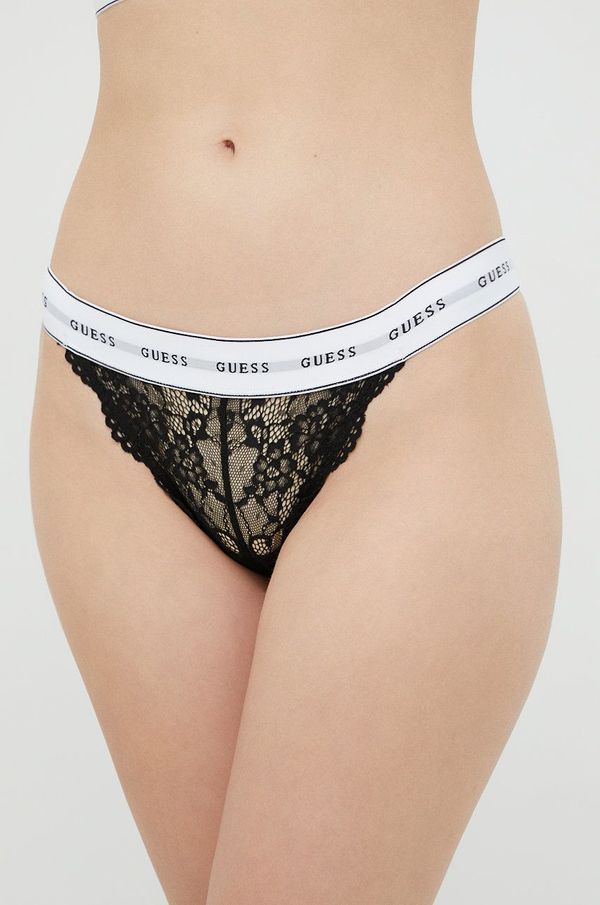 Guess Brazilke Guess boja: crna, od čipke