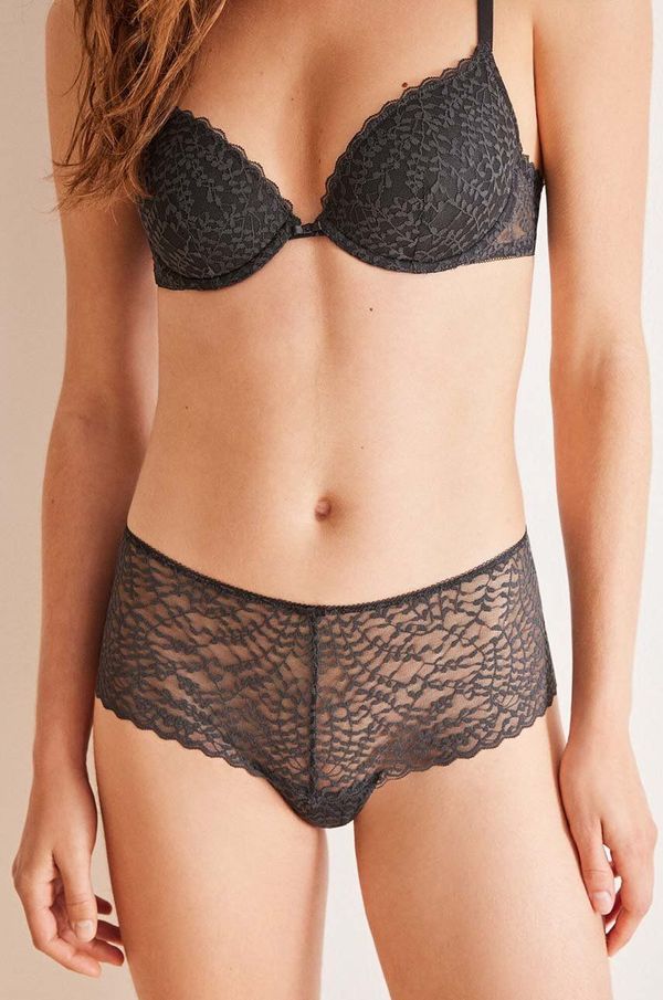 women'secret Brazilke women'secret HELANKAS 1 boja: siva, od čipke, 4988415