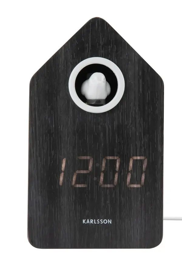 Karlsson Budilica Karlsson Cuckoo LED 16 cm