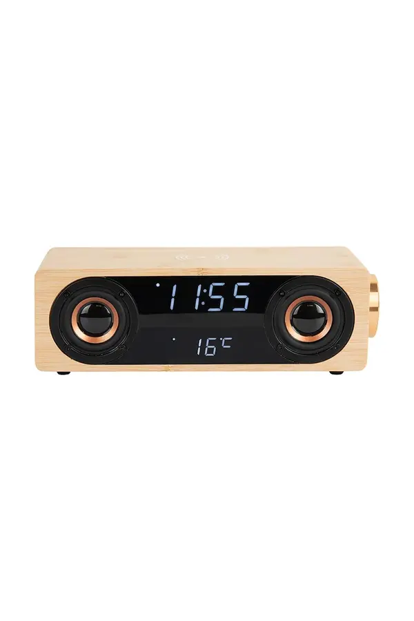 Karlsson Budilica s bežičnim punjačem i zvučnikom Karlsson Bluetooth Classic BT speaker Radio
