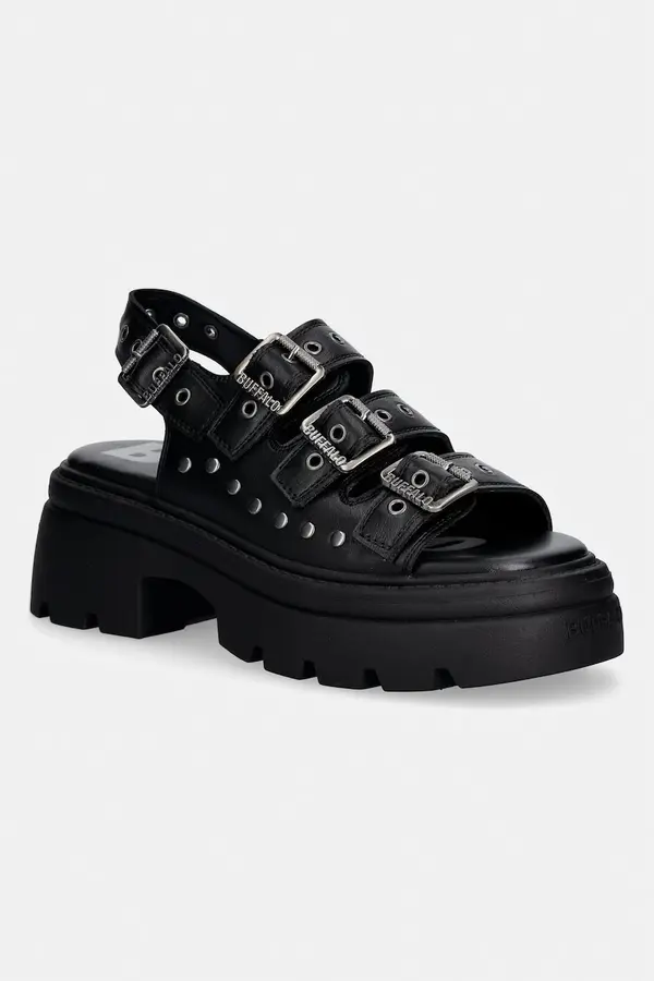 Buffalo Buffalo sandale s platformom za žene Vega Athena Buckle