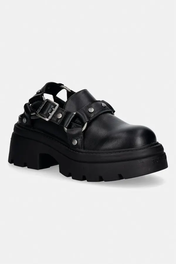 Buffalo Buffalo sandale zatvorenih prstiju za žene Vega Clog Buckle