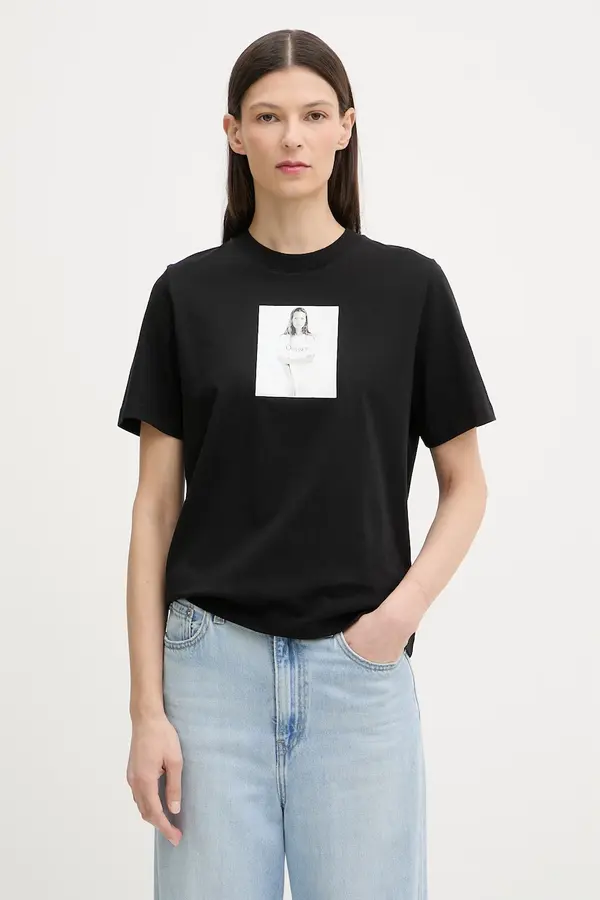 Calvin Klein Calvin Klein Basic majica kratkih rukava ženska od pamuka