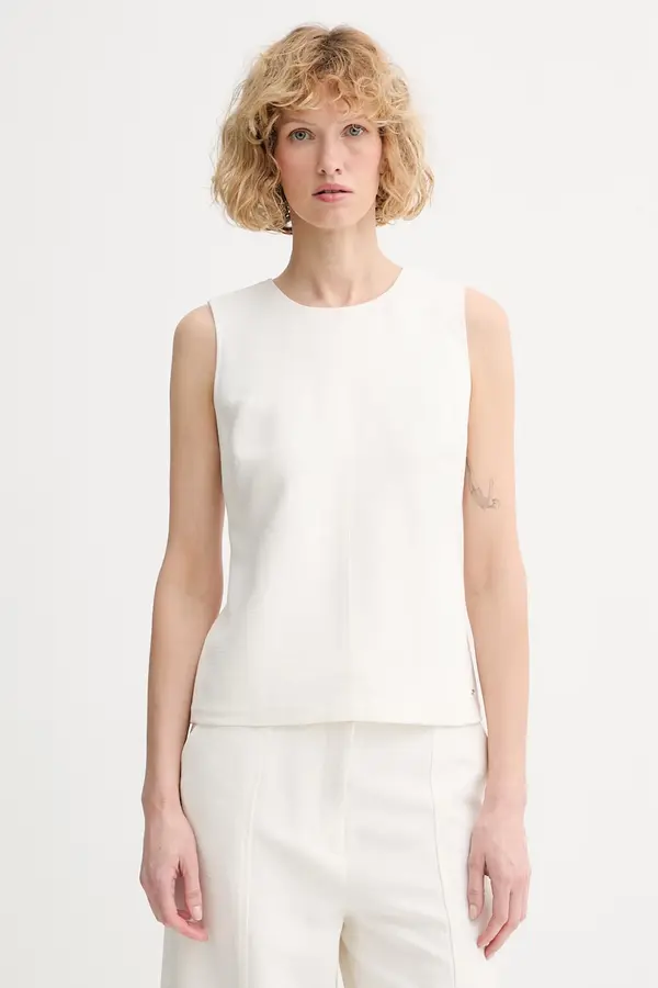 Calvin Klein Calvin Klein bluza s naramenicama za žene s viskozom