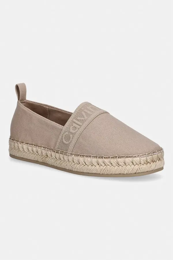 Calvin Klein Calvin Klein espadrile za žene OBLIQUE ESPADRILLE WEBBING