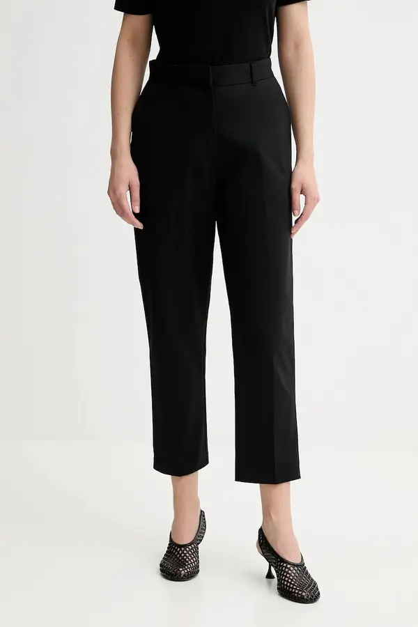 Calvin Klein Calvin Klein hlače chinos za žene od pamuka s elastanom