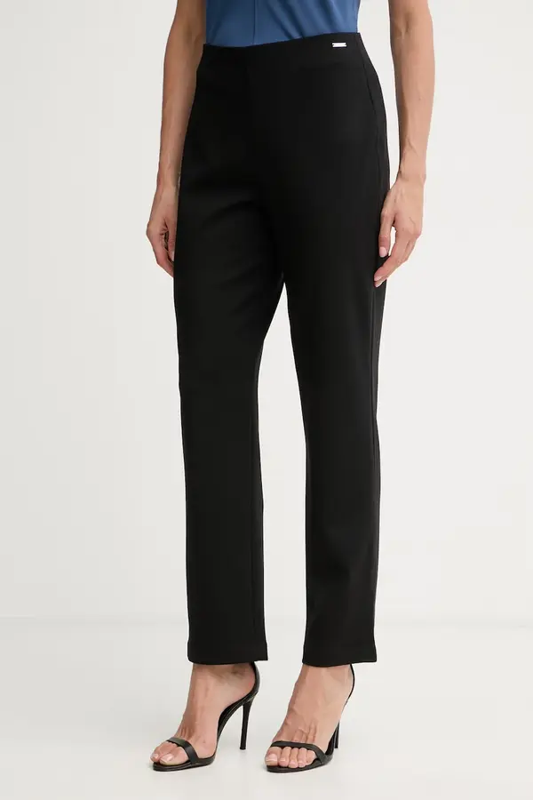 Calvin Klein Calvin Klein hlače za žene s viskozom