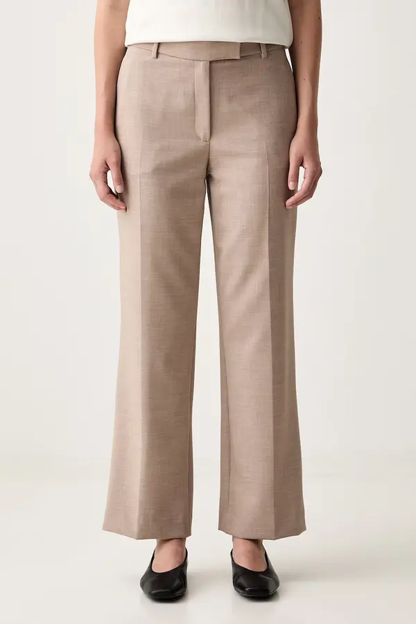 Calvin Klein Calvin Klein hlače za žene s viskozom
