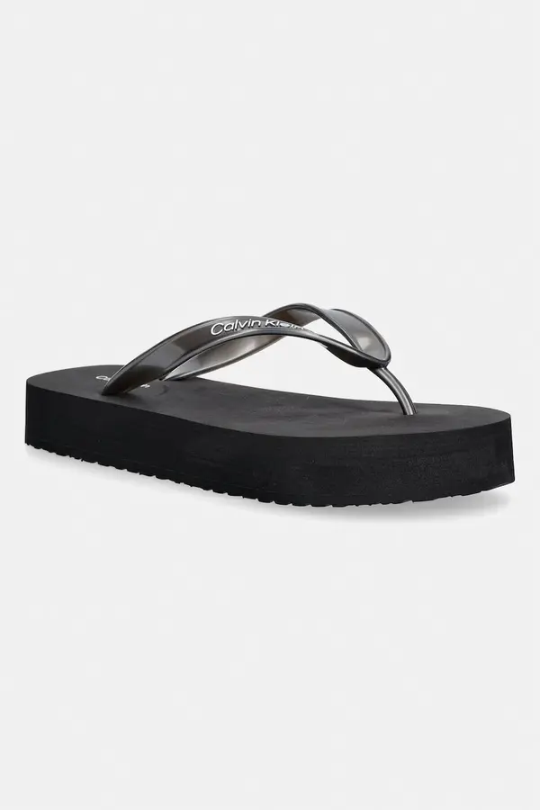 Calvin Klein Calvin Klein japanke za žene FLATFORM FLIP FLOP MET TPU