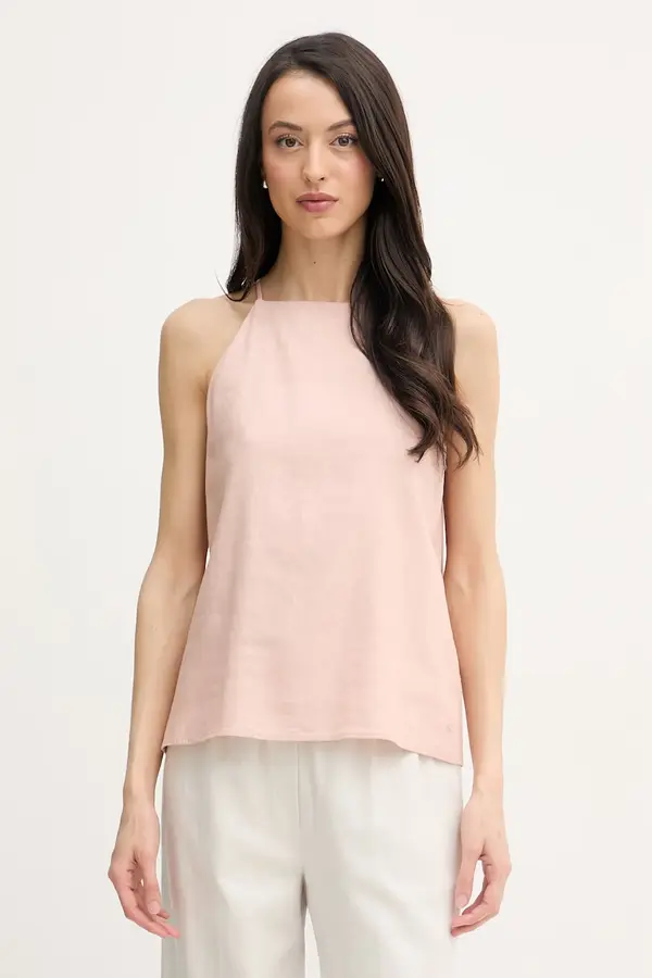 Calvin Klein Jeans Calvin Klein Jeans Bluza s naramenicama ženska lanena