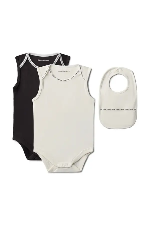 Calvin Klein Jeans Calvin Klein Jeans body za bebe od pamuka 2-pack