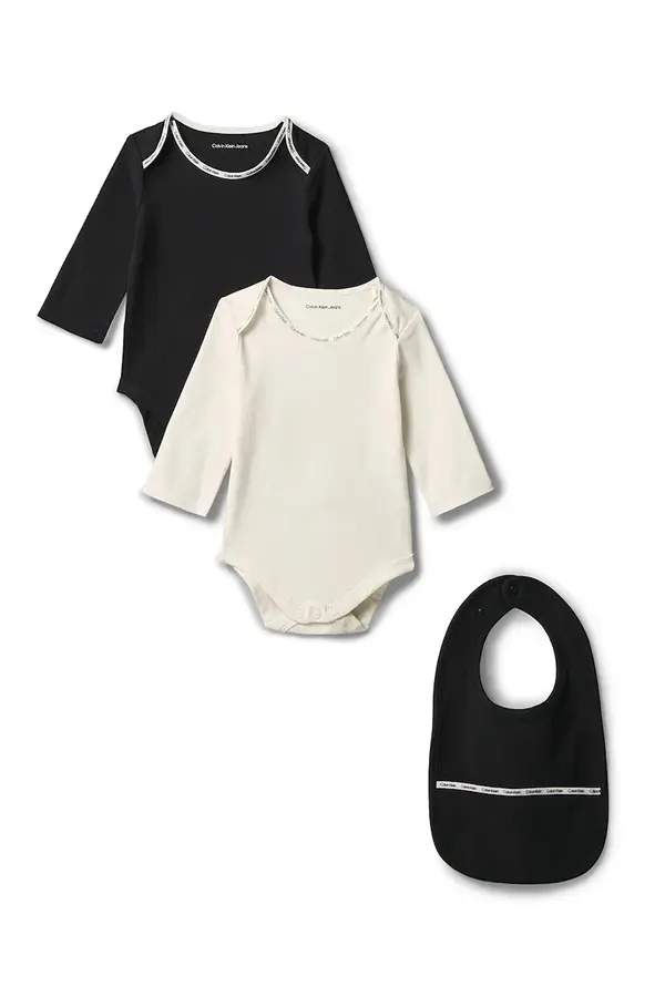 Calvin Klein Jeans Calvin Klein Jeans body za bebe s pamukom 2-pack