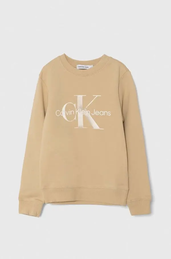 Calvin Klein Jeans Calvin Klein Jeans Dječja pamučna dukserica Calvin Klein Jeans
