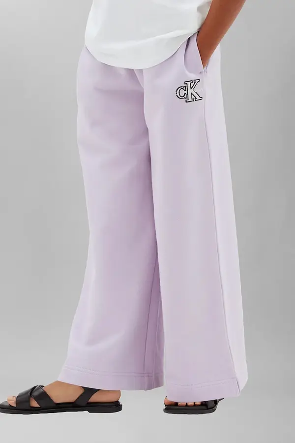Calvin Klein Jeans Calvin Klein Jeans donji dio trenirke za djecu od pamuka