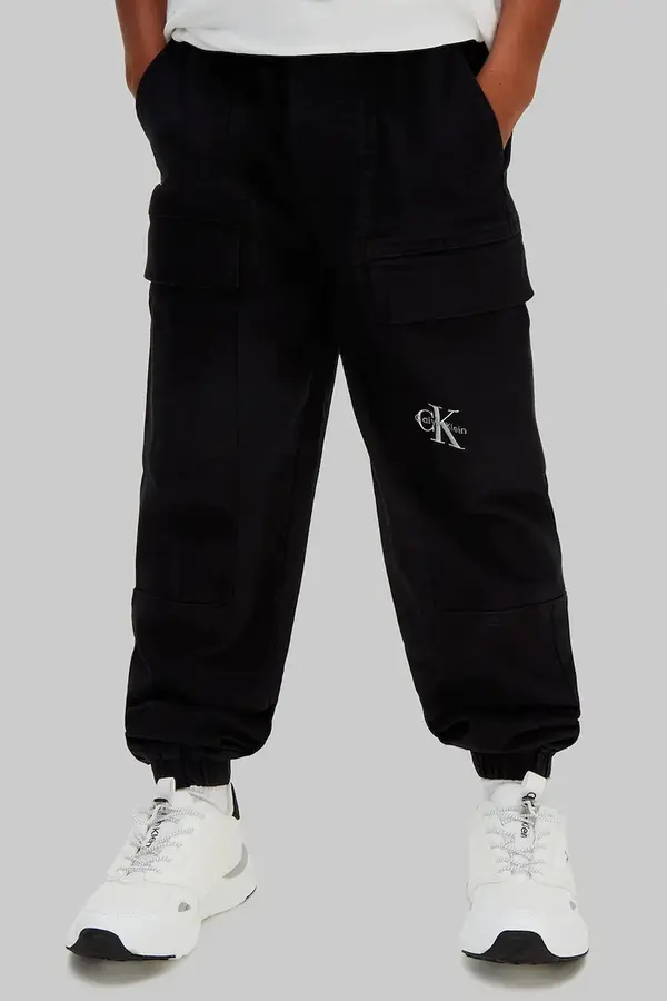 Calvin Klein Jeans Calvin Klein Jeans donji dio trenirke za djecu od pamuka