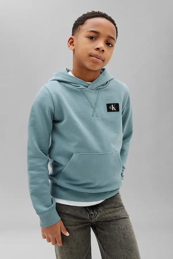 Calvin Klein Jeans Calvin Klein Jeans dukserica sa kapuljačom dječja od pamuka