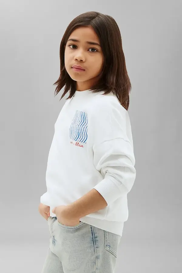 Calvin Klein Jeans Calvin Klein Jeans dukserica za djecu od pamuka
