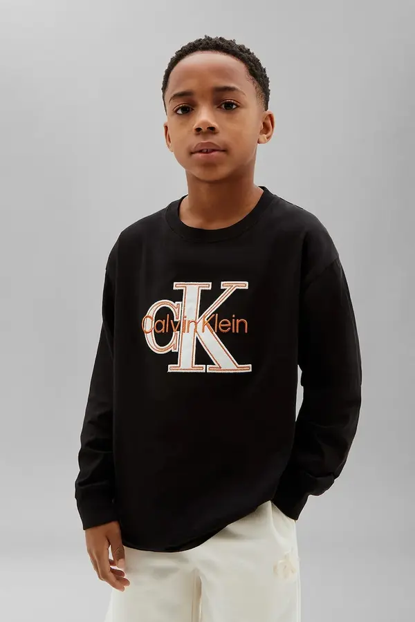 Calvin Klein Jeans Calvin Klein Jeans dukserica za djecu od pamuka