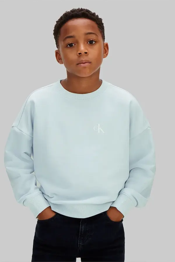 Calvin Klein Jeans Calvin Klein Jeans dukserica za djecu s pamukom