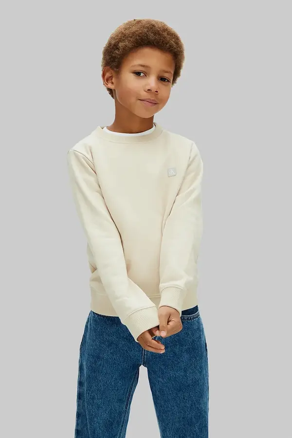 Calvin Klein Jeans Calvin Klein Jeans dukserica za djecu s pamukom