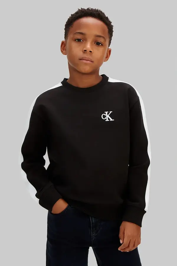 Calvin Klein Jeans Calvin Klein Jeans dukserica za djecu s pamukom