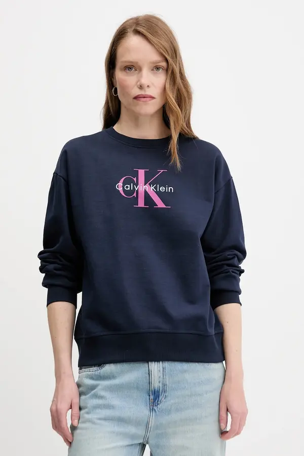 Calvin Klein Jeans Calvin Klein Jeans dukserica za žene s pamukom