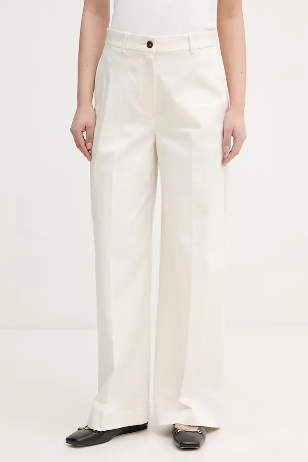 Calvin Klein Jeans Calvin Klein Jeans hlače ženske od pamuka s elastanom
