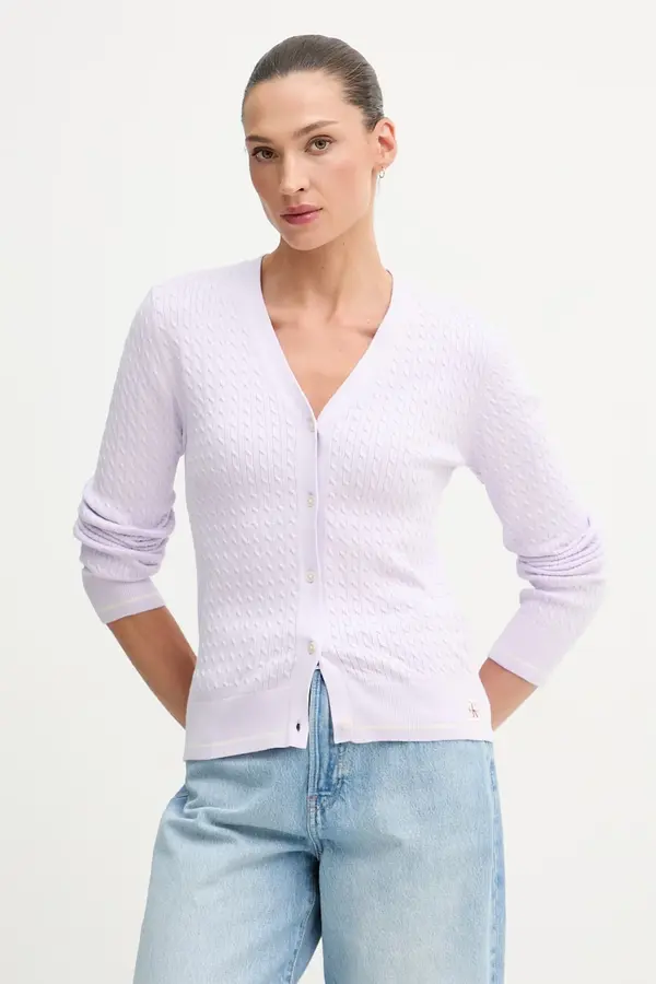 Calvin Klein Jeans Calvin Klein Jeans kardigan za žene s pamukom