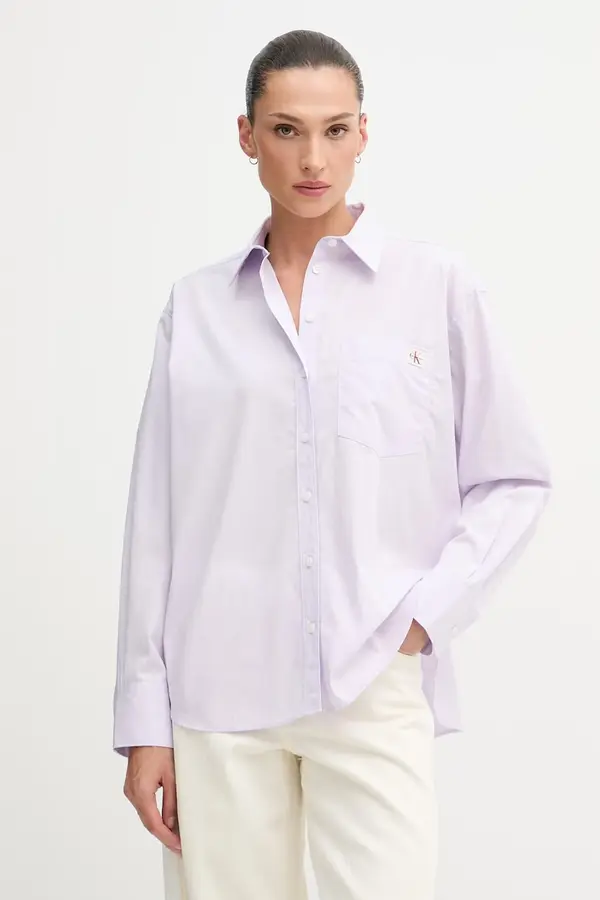 Calvin Klein Jeans Calvin Klein Jeans košulja za žene od pamuka