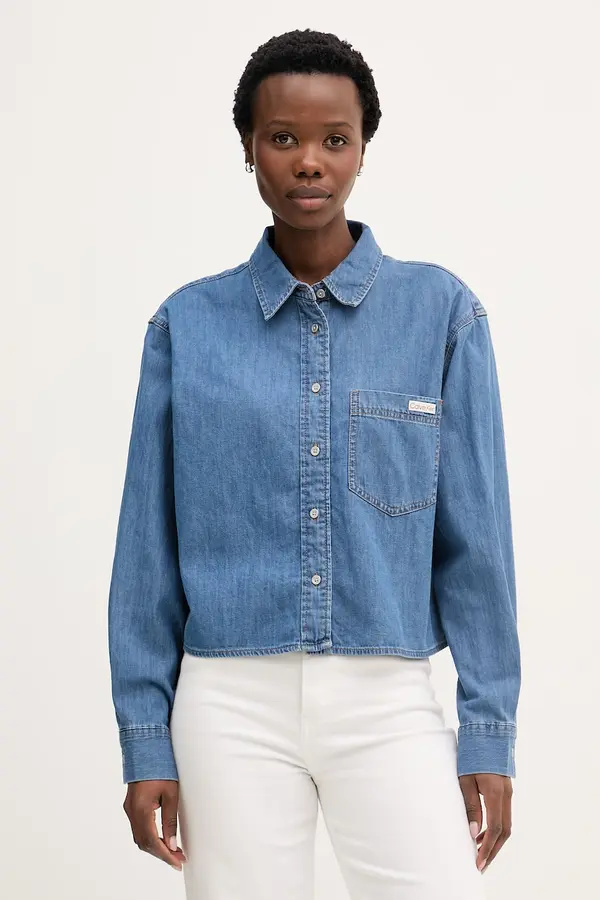 Calvin Klein Jeans Calvin Klein Jeans košulja za žene traperasta